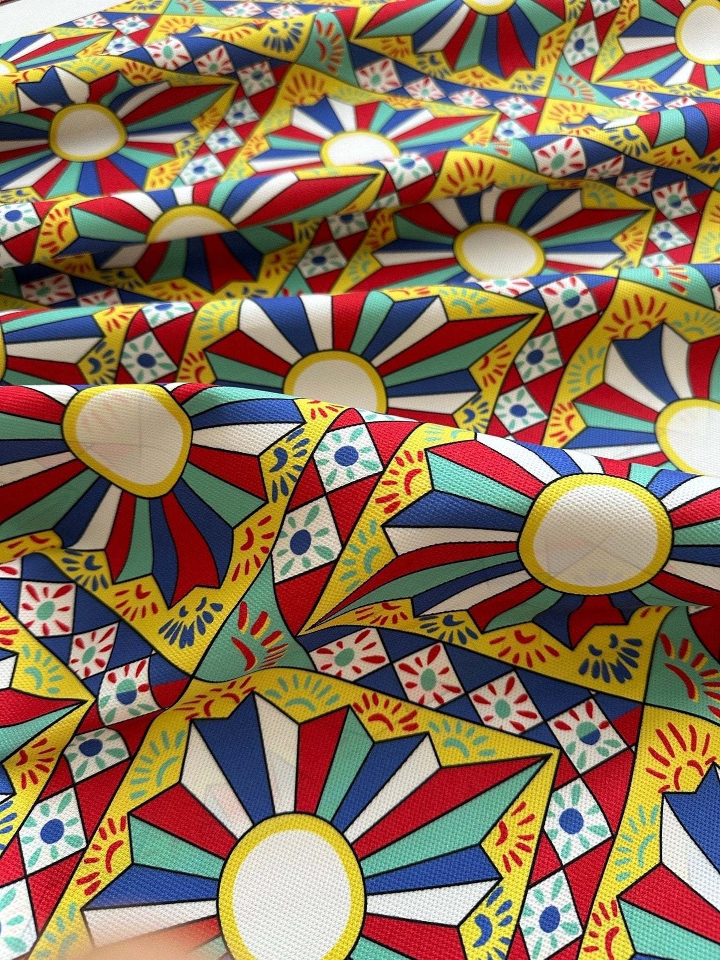 Sicilian Caretto Upholstery Fabric – Custom Printed Fabric, Choose Material by Metre