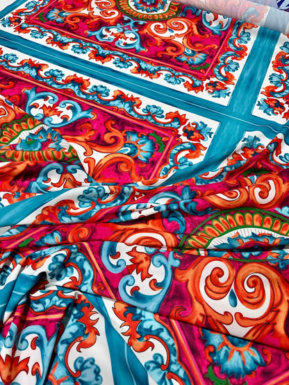 Sicilian Caretto Pattern Fabric