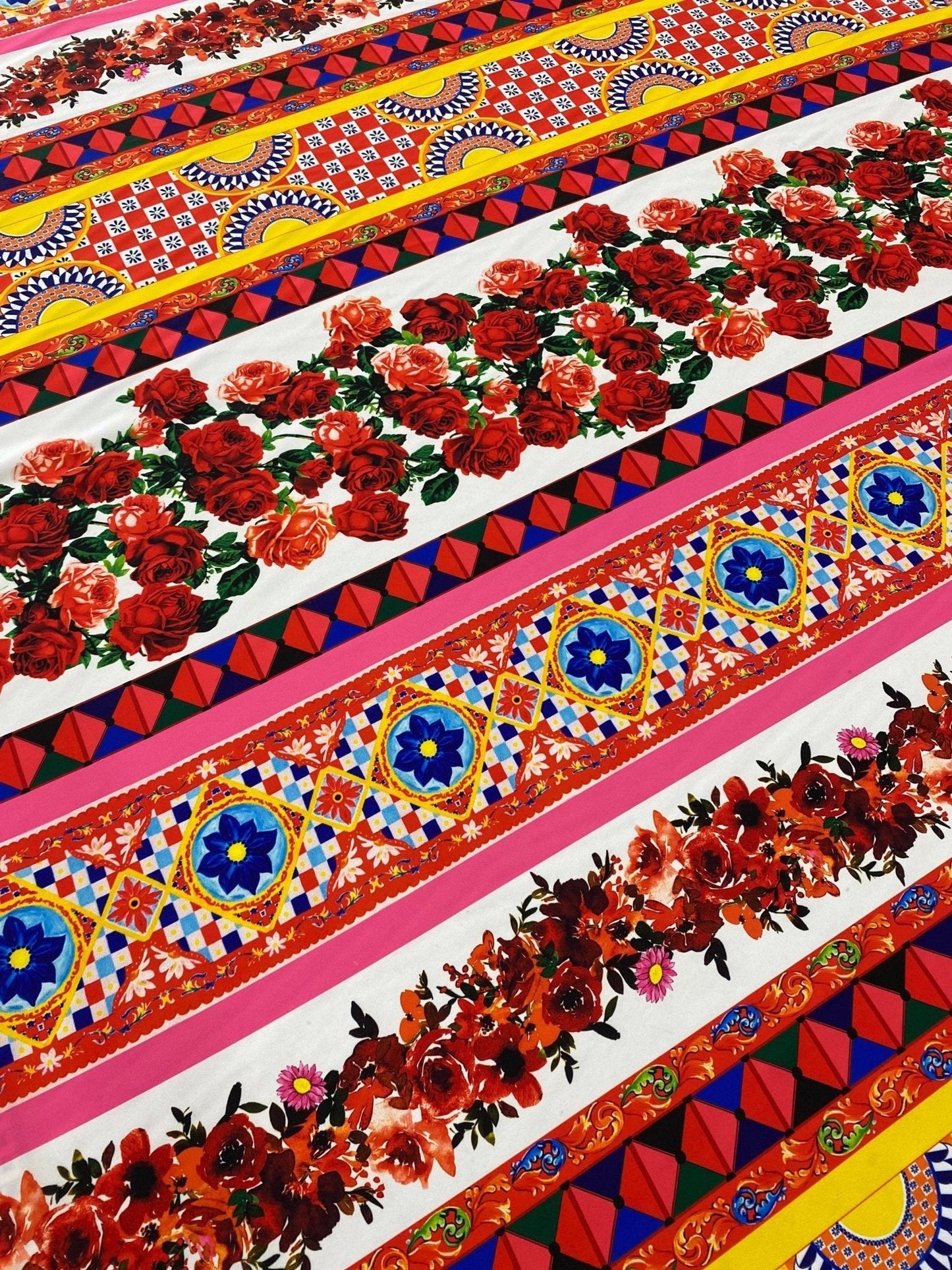 Sicilian Floral Fabric