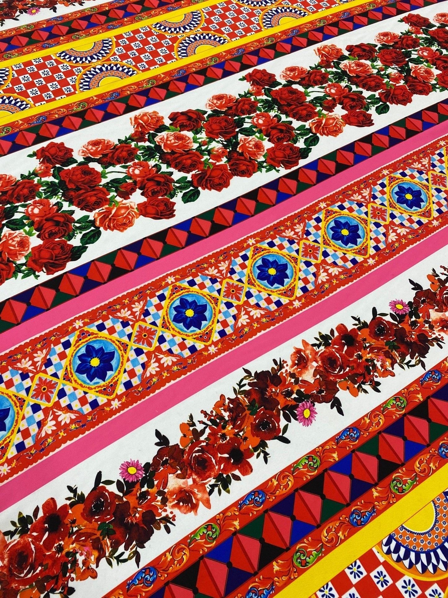 Sicilian Floral Fabric