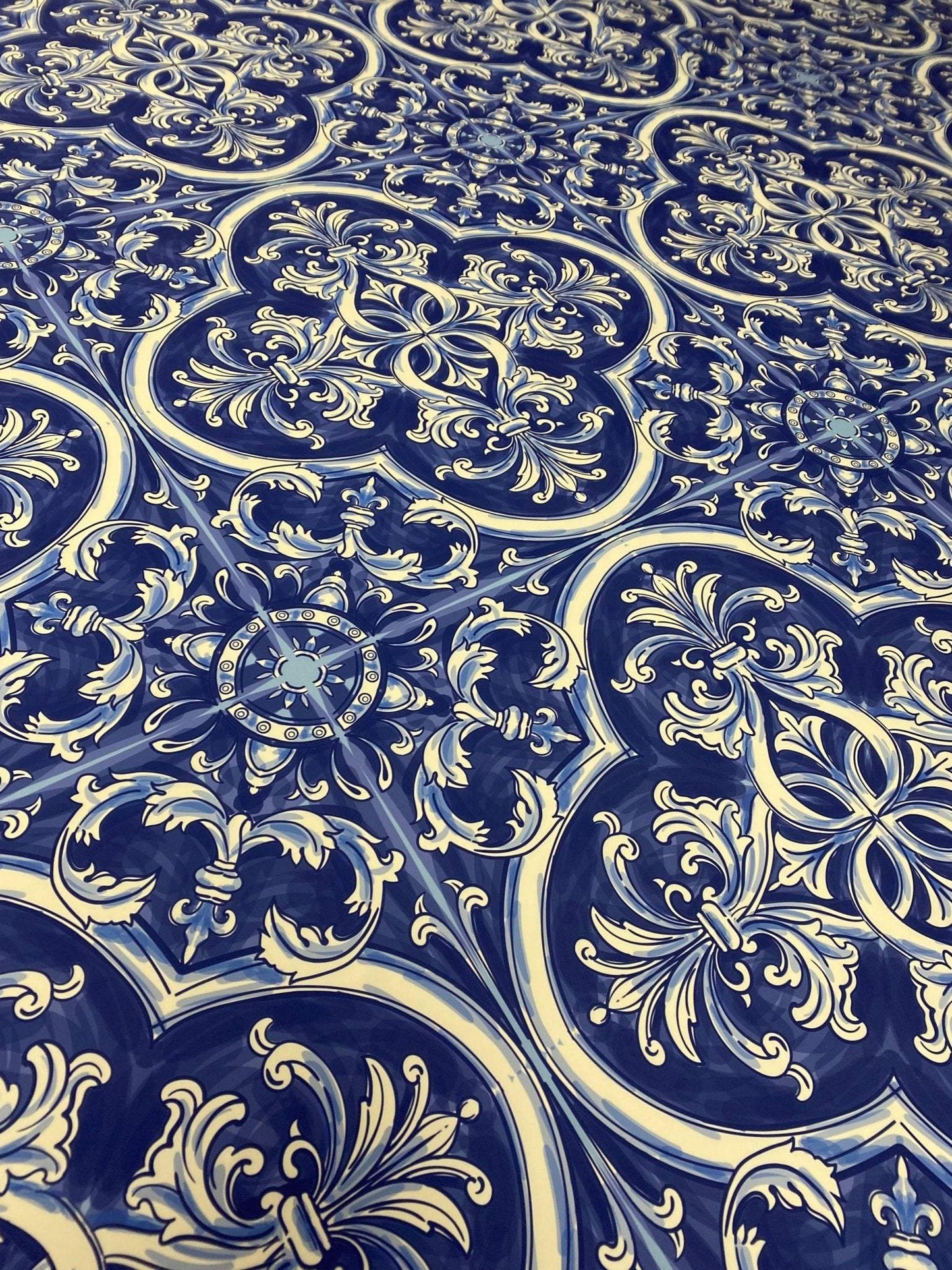 Sicilian Print Fabric – Custom Printed Fabric on Satin, Crepe, Spandex or Chiffon