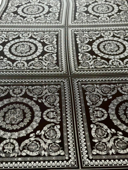 Baroque Silver Fabric