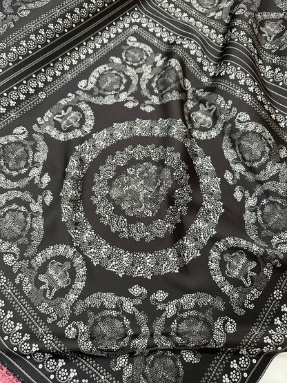Baroque Silver Fabric