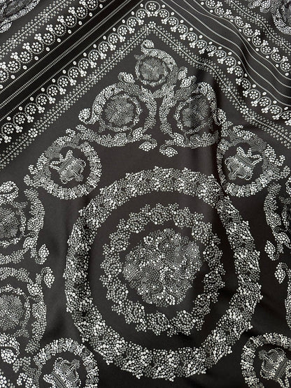Baroque Silver Fabric