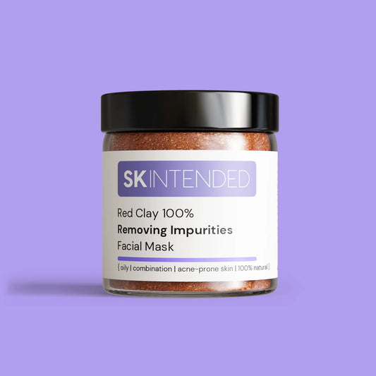 Skintended Red Clay 100% Removing Impurities Facial Mask