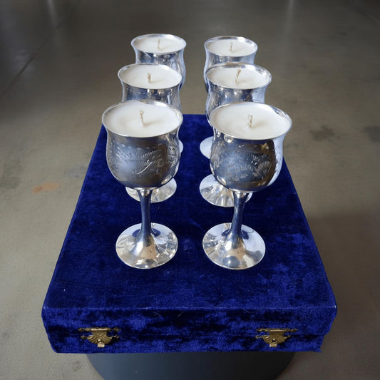Spring Scents | Small Goblets in Velvet Box