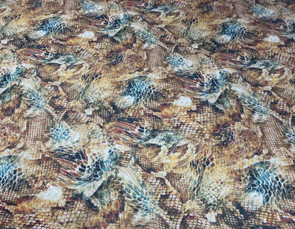 Snake Skin Sequin Fabric