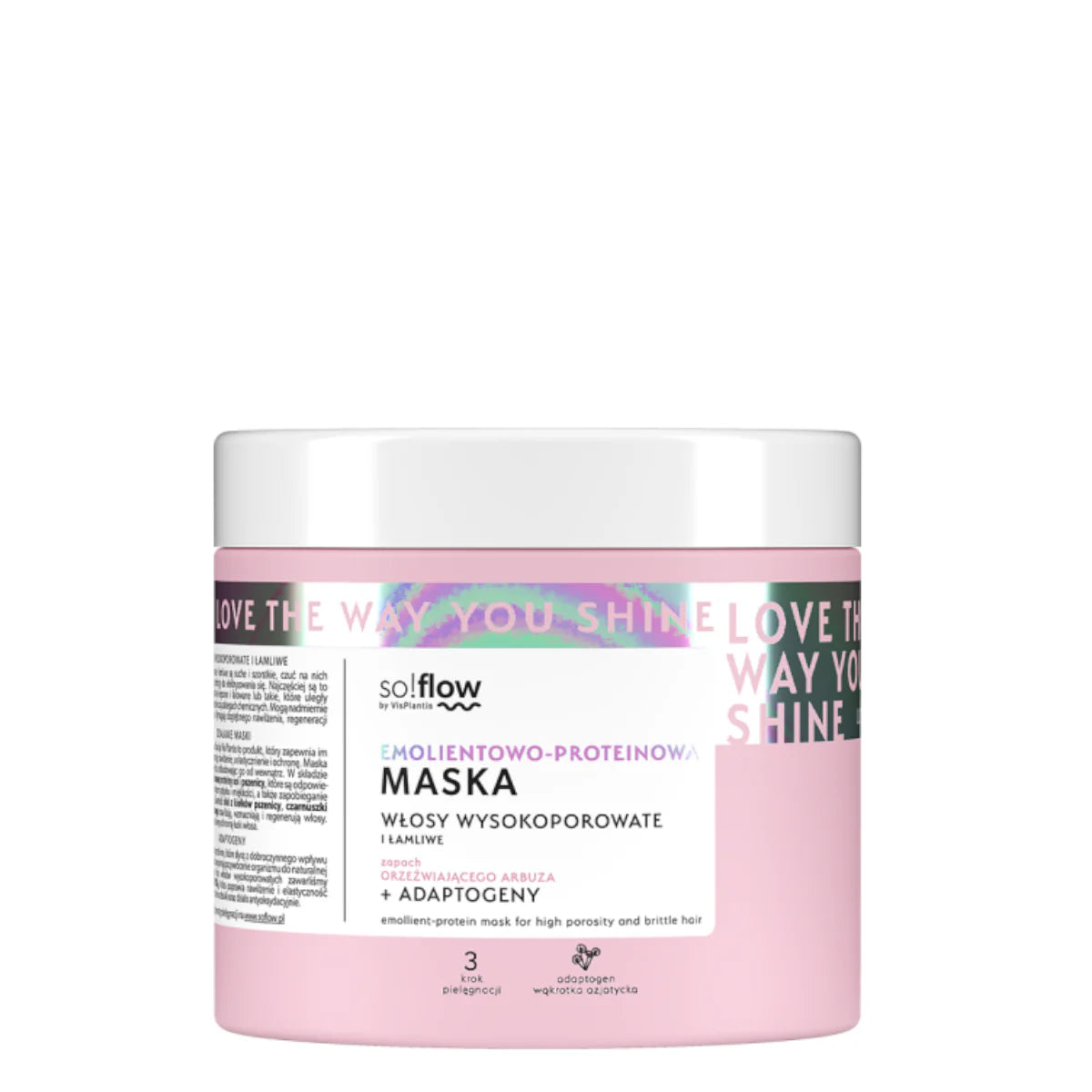 So!Flow Emolient & Protein Mask for High Porosity & Birttle Hair