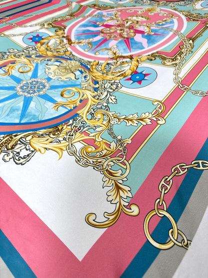 Baroque Chain Pattern Fabric