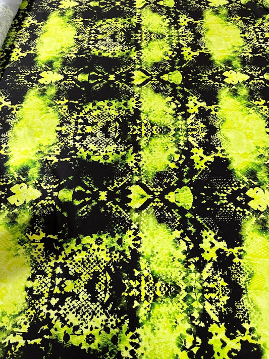 Neon Green Spandex Fabric