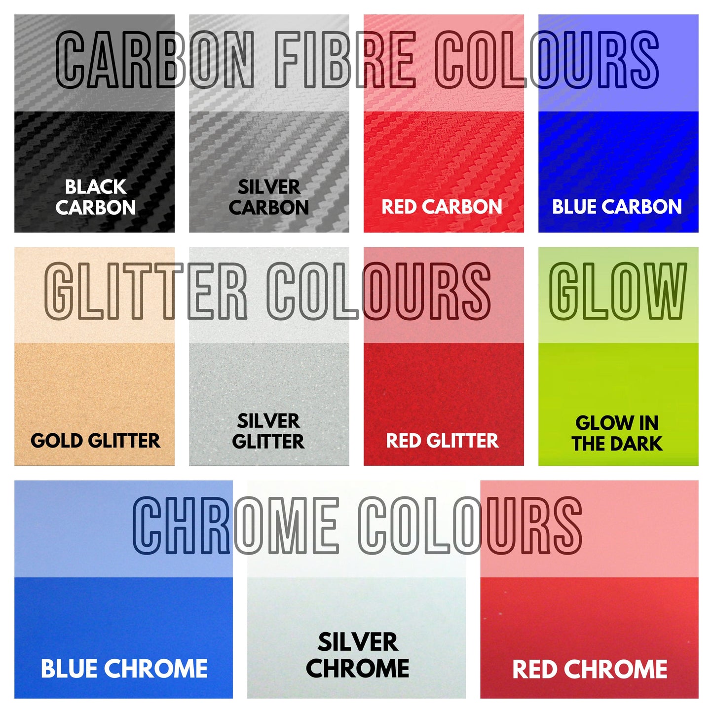 Famous Fonts Custom Text Sticker