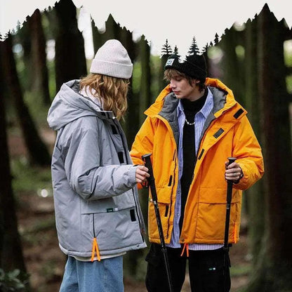 Street Windproof Hooded Cotton Jacket