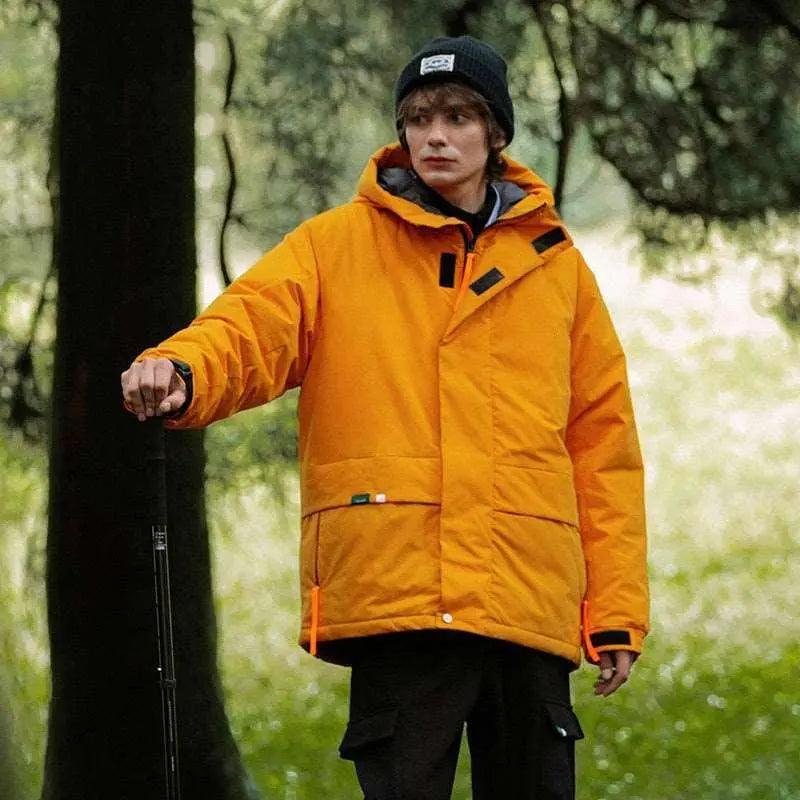 Street Windproof Hooded Cotton Jacket