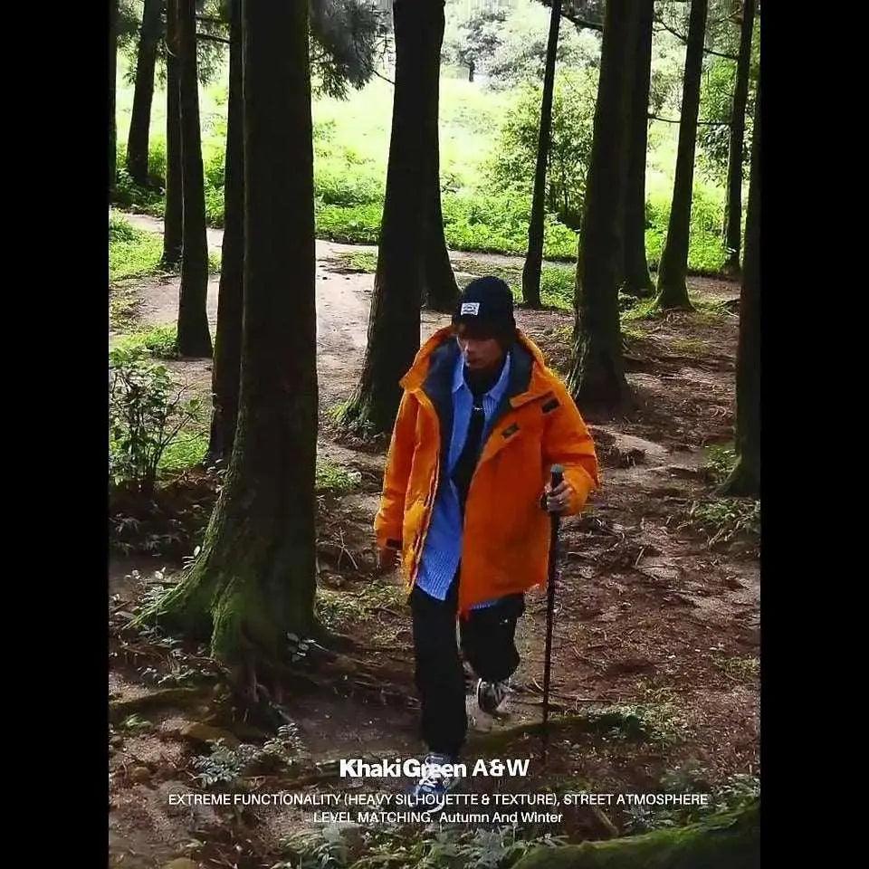 Street Windproof Hooded Cotton Jacket