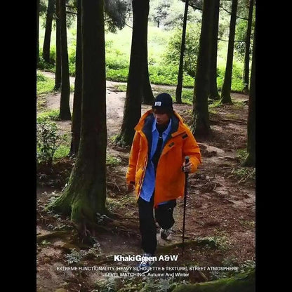 Street Windproof Hooded Cotton Jacket