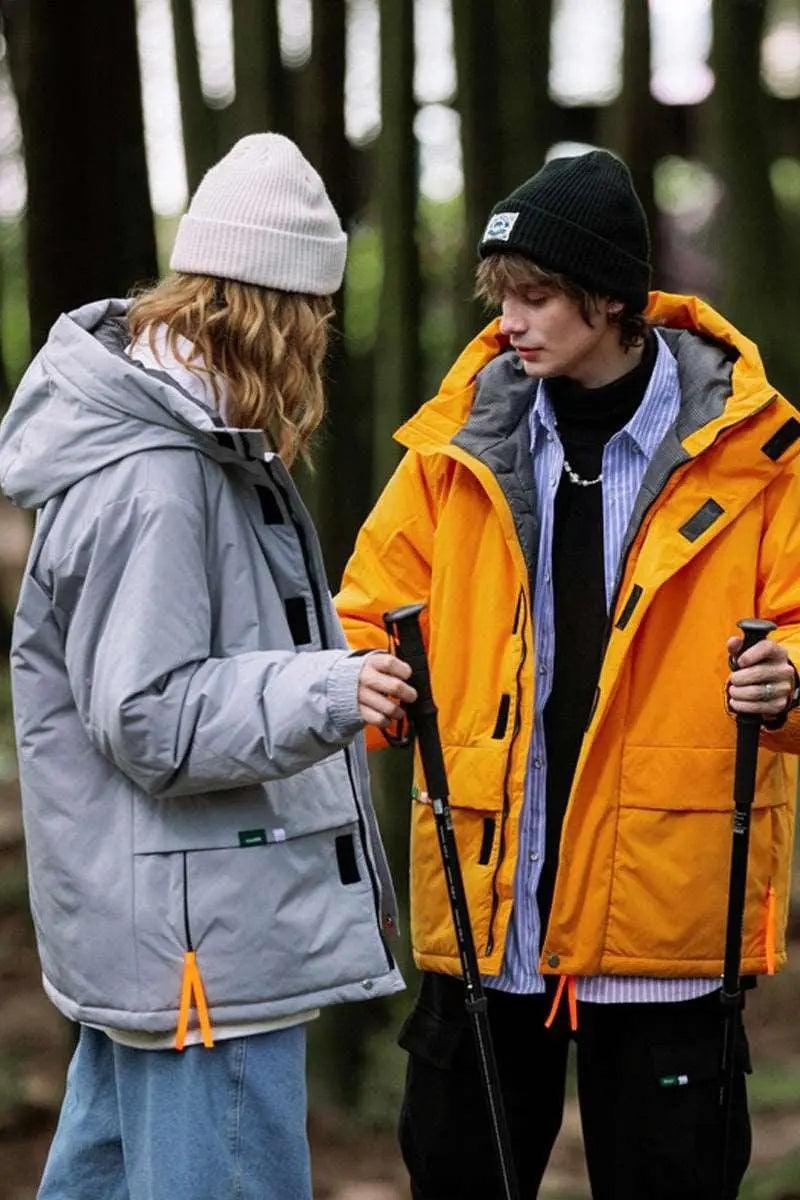 Street Windproof Hooded Cotton Jacket