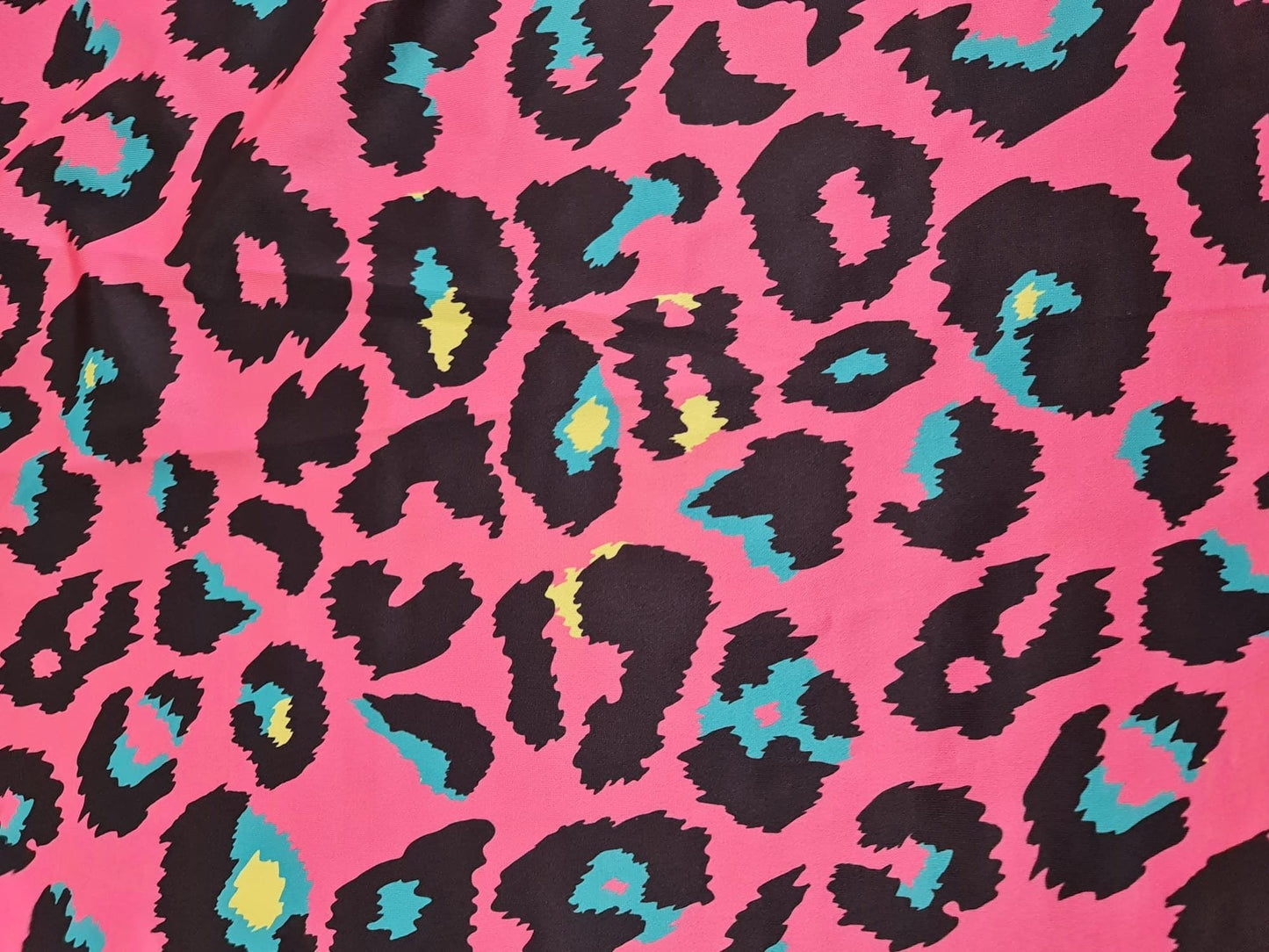 Sugar Pink Leopard Print Fabric