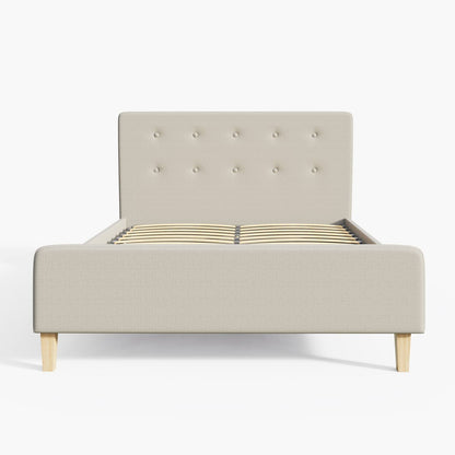 Ashbourne Double Bed Natural 5 x 7ft