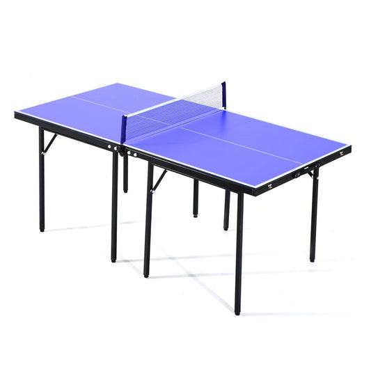Folding Mini Ping Pong Table Set