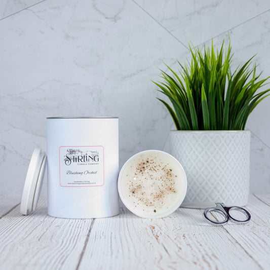 Blushing Orchid - Large Candle