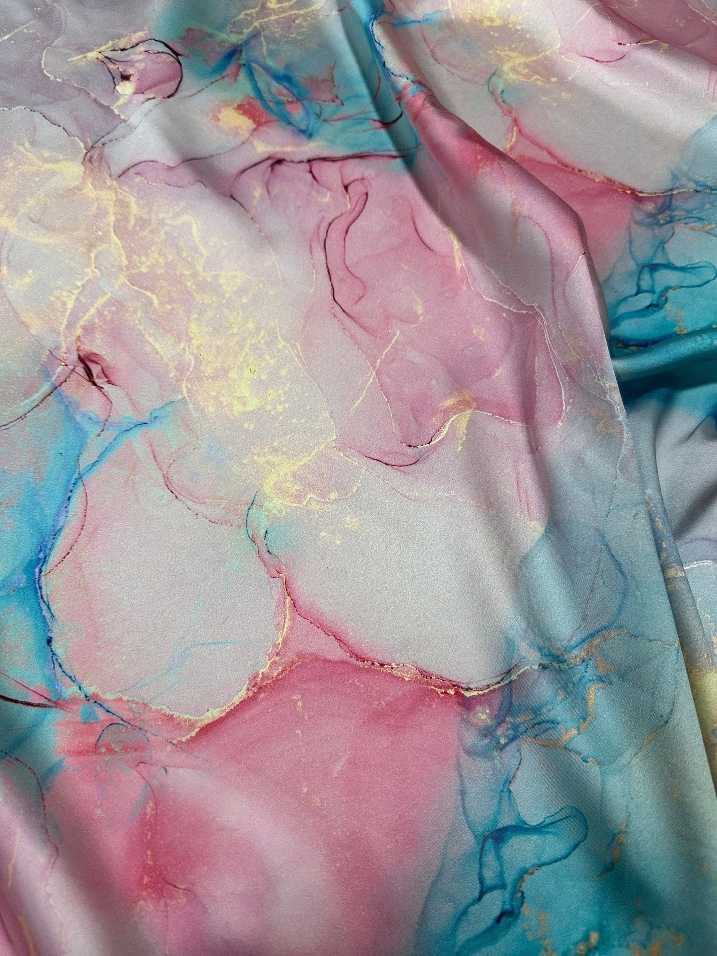 Tie Dye Cloud Fabric