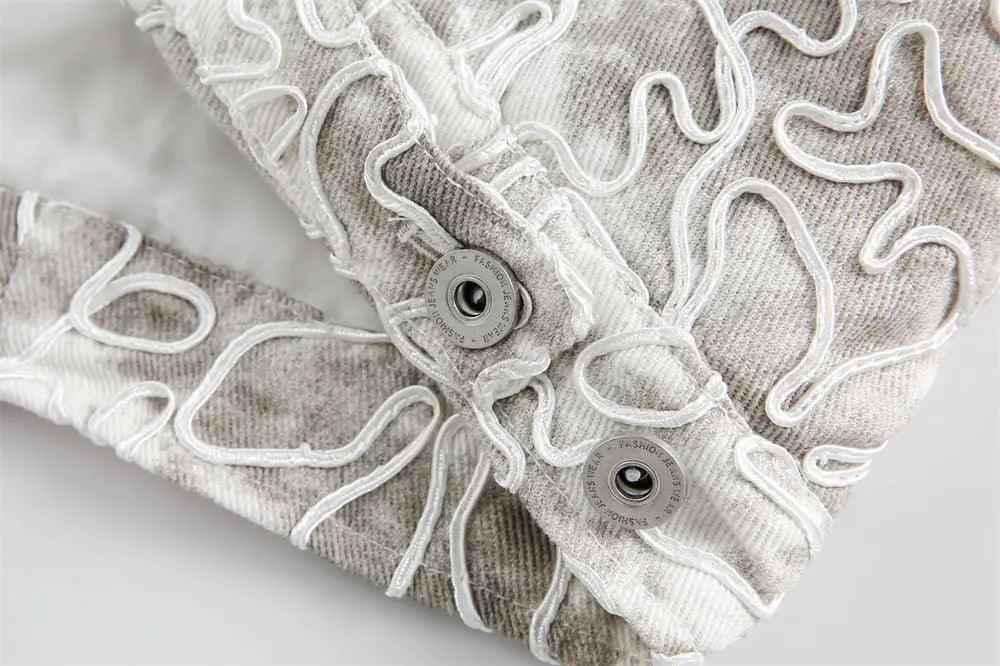 Tie Dye Gradient Street Jacket