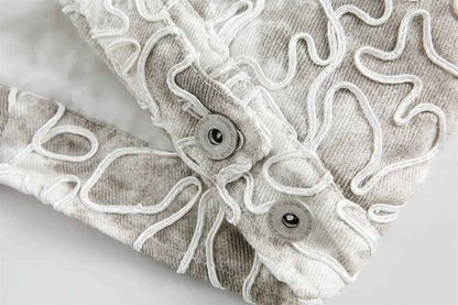 Tie Dye Gradient Street Jacket