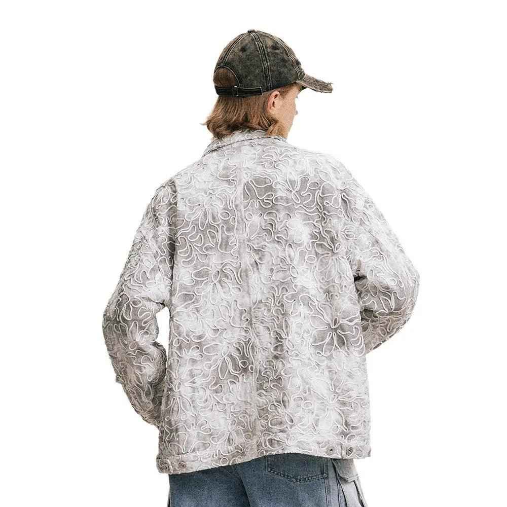 Tie Dye Gradient Street Jacket