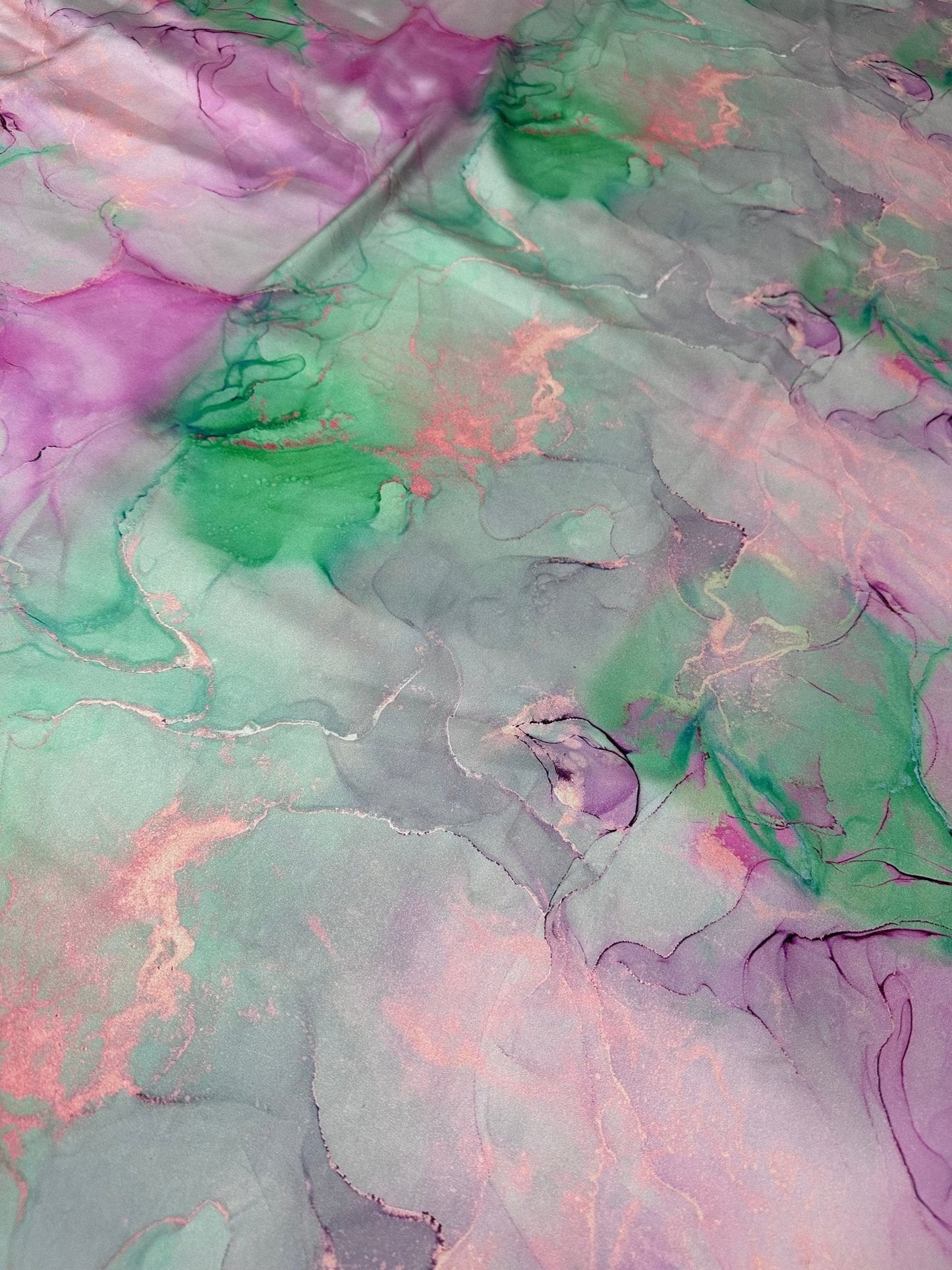 Abstract Watercolor Print Fabric
