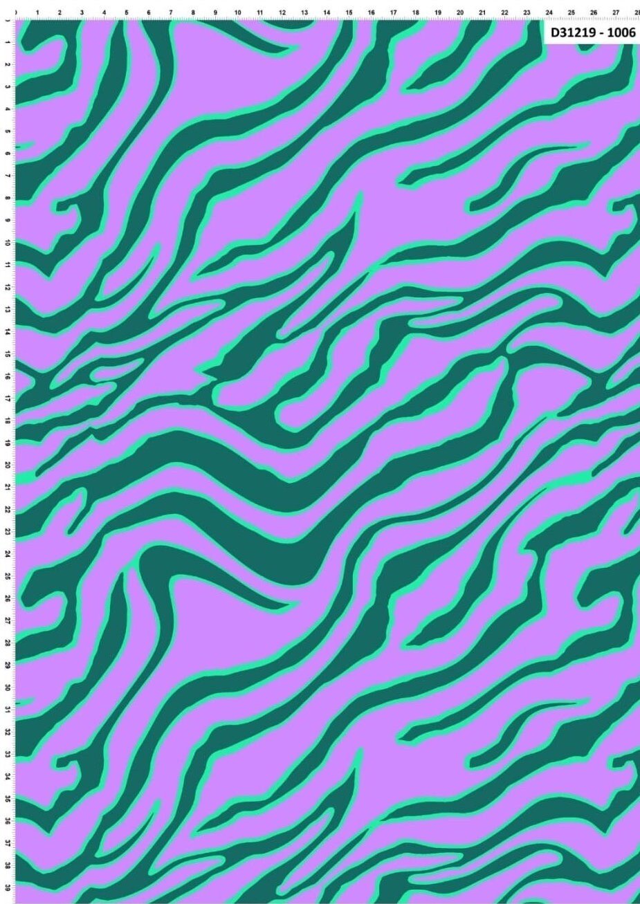 Exotic Tiger Pattern Fabric