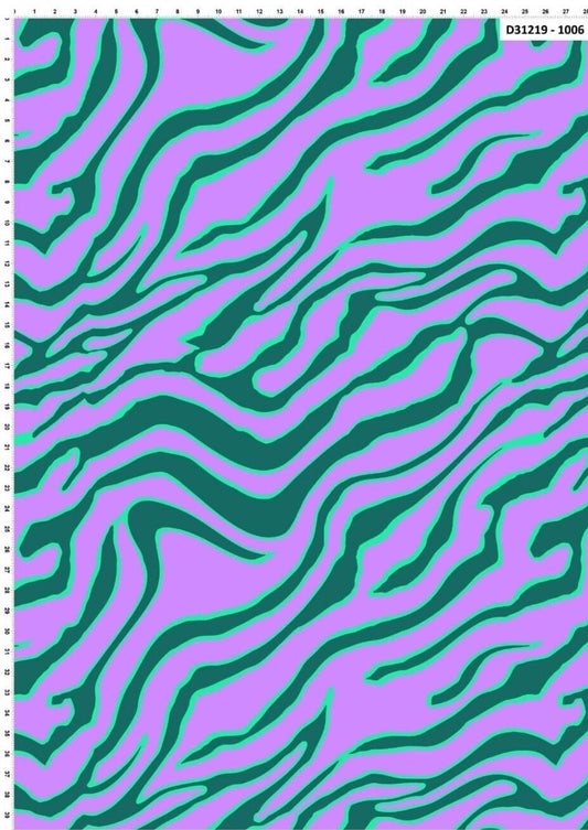 Exotic Tiger Pattern Fabric