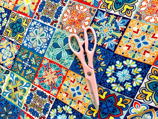 Tile Pattern Fabric