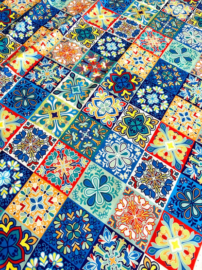 Tile Pattern Fabric