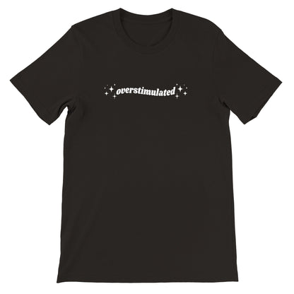 Overstimulated printed t-shirt