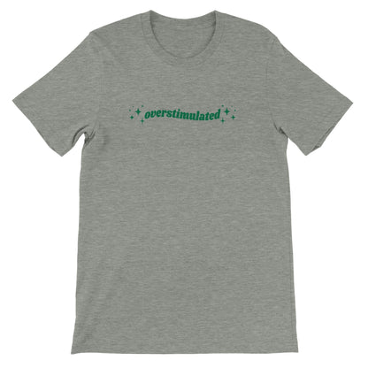 Overstimulated printed t-shirt