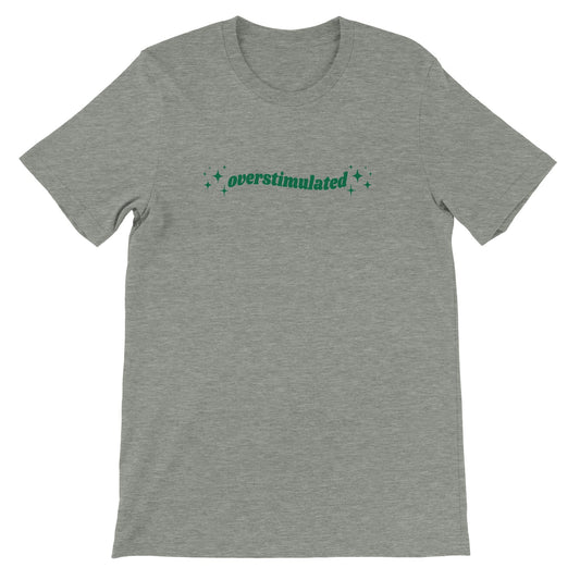 Overstimulated printed t-shirt