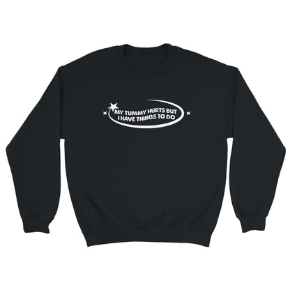 Things To Do embroidered crewneck sweatshirt