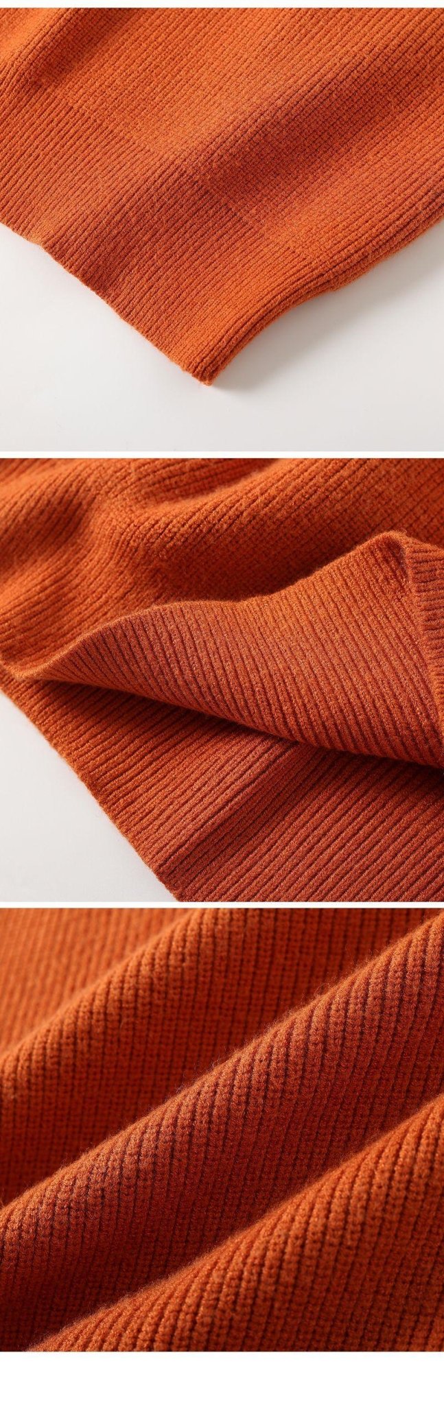 Turtleneck Vest Sweater – Abstract Pattern