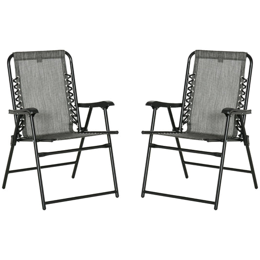 2-Pieces Patio Folding Chair Set