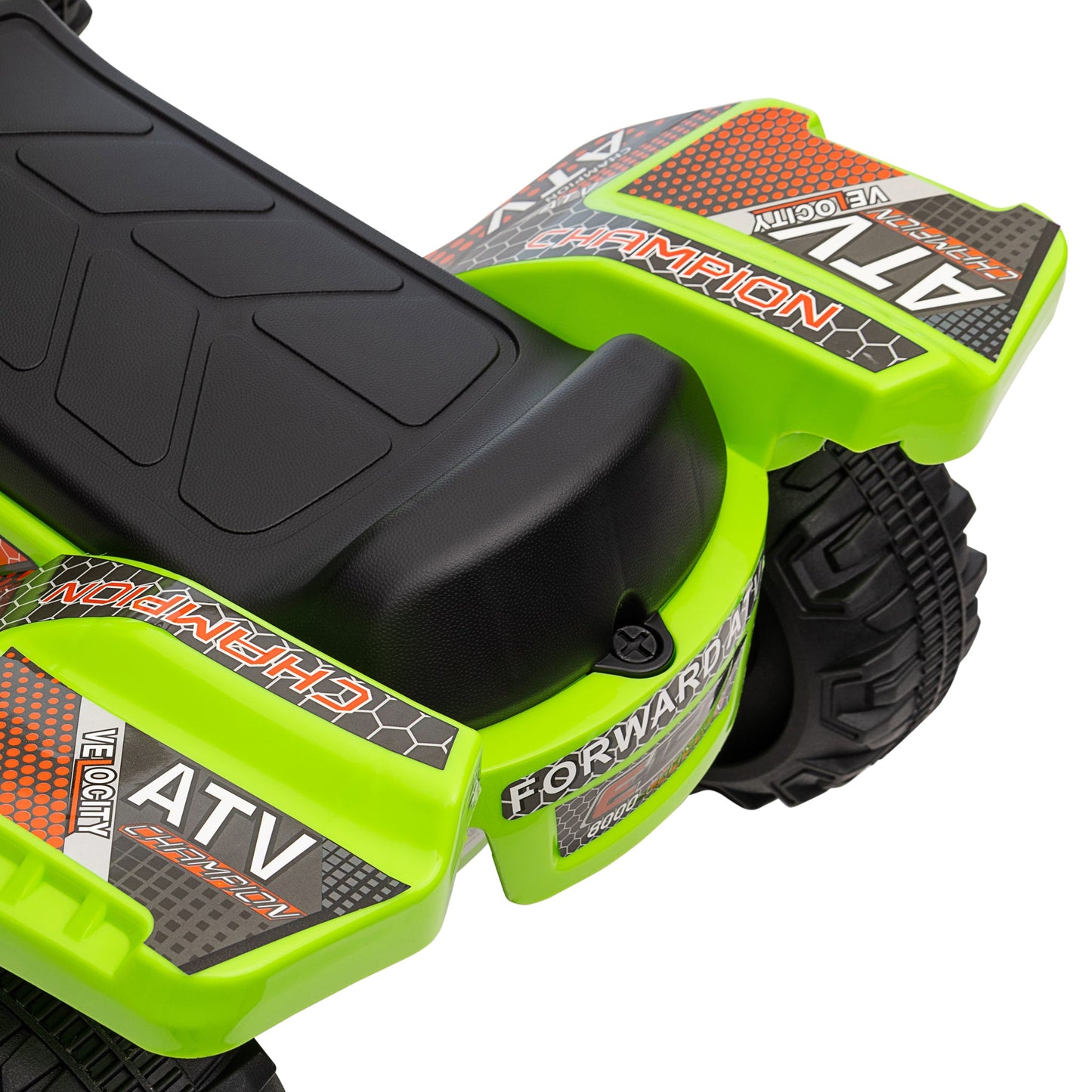 Kids Ride-on Four Wheeler ATV Car with Real Working Headlights for 18-36M