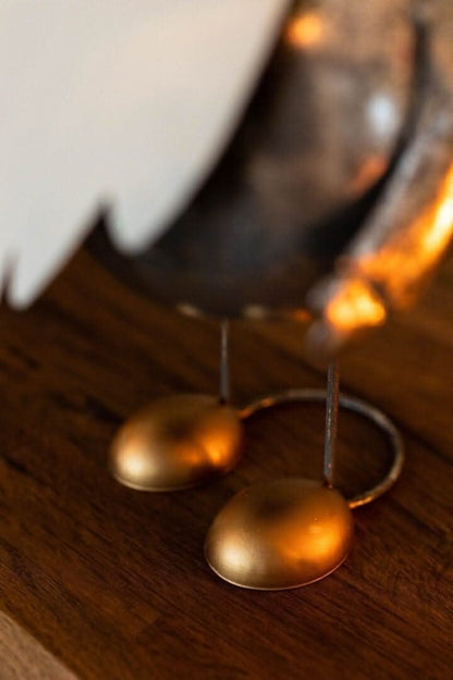 Christmas Silver Gilt Gonk Figurine