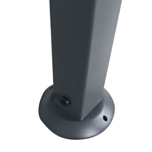 2.5M 8ft New Double-Tier BBQ Gazebo Grill Canopy Barbecue Grey