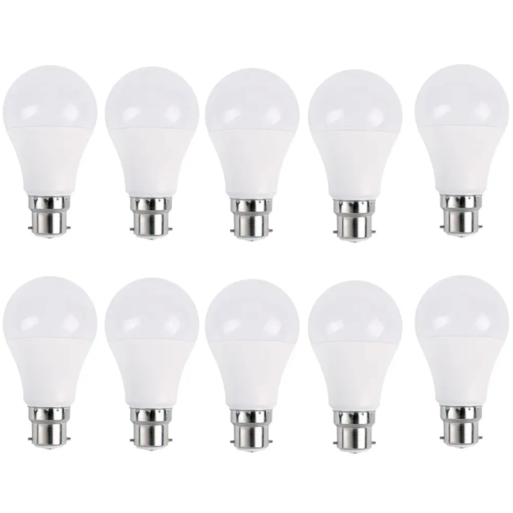 15W B22 Screw LED Light GLS bulbs, Energy Saving Edison  Cool White 6000K non dimmable lights