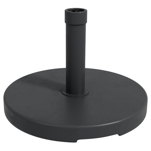Outsunny 15kg Concrete Parasol Base Heavy Duty Round Umbrella Stand