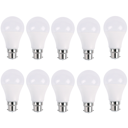 3W B22 Screw LED Light GLS bulbs, Energy Saving Edison  Cool White 6000K non dimmable lights