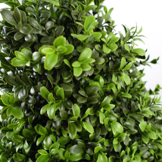120cm Pair of Buxus Ball Cone Artificial Tree UV Resistant Outdoor