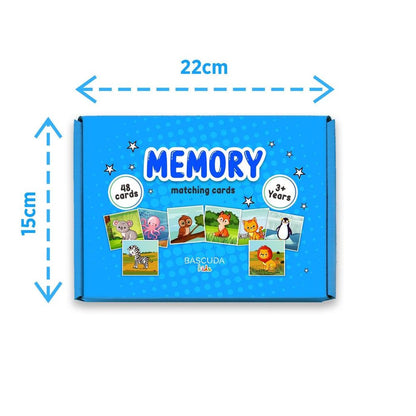 Cardboard Memory Matching Cards Animal