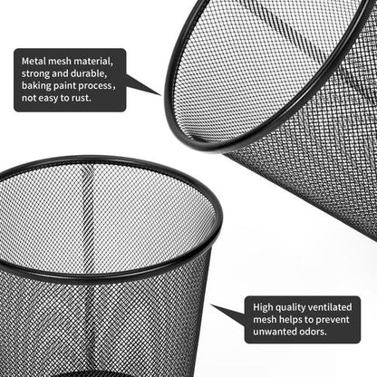 Vinsani 2pc Black Mesh Bin 1010404