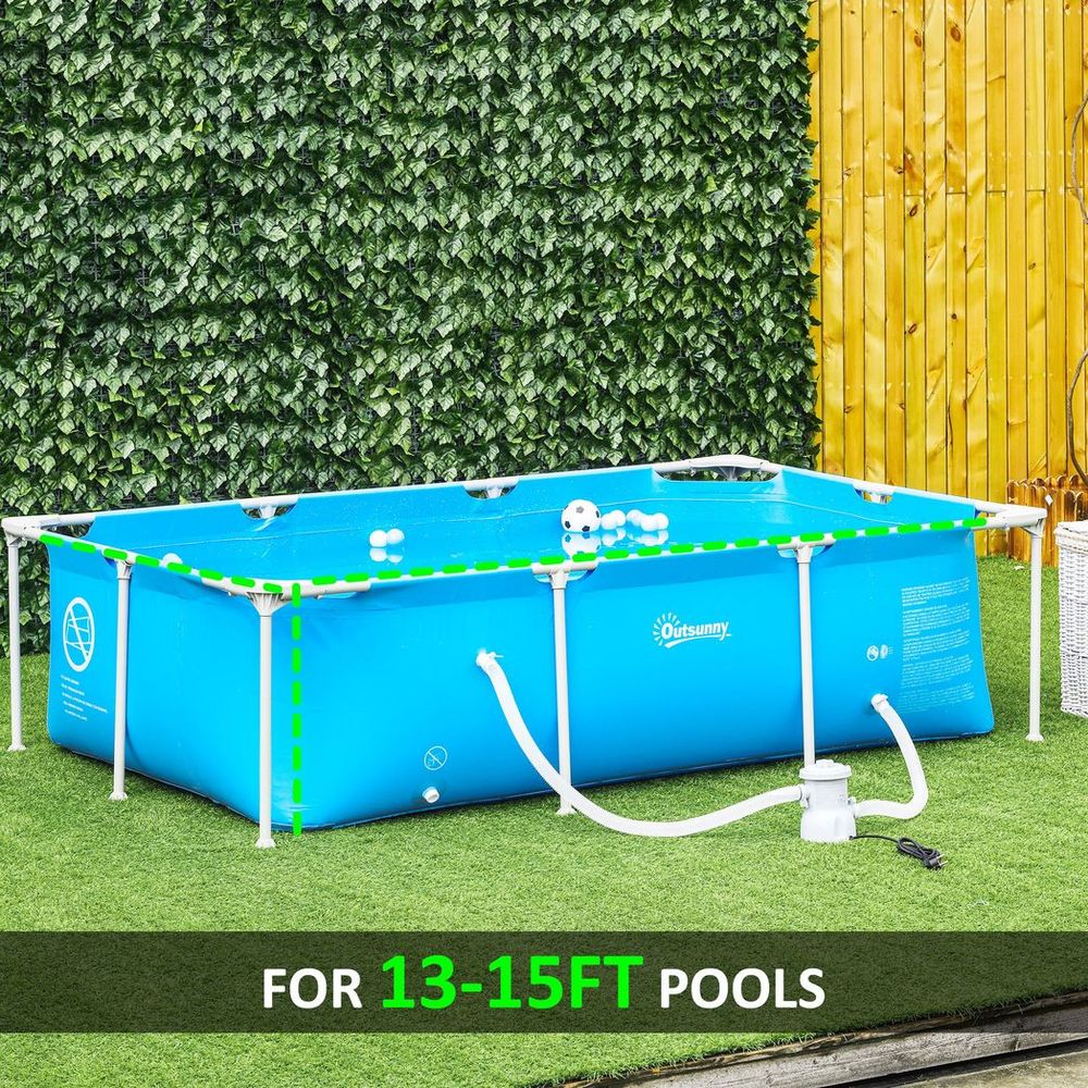 Swimming Pool Filter Pump with Cartridge for 13'-15' Above Ground Pools