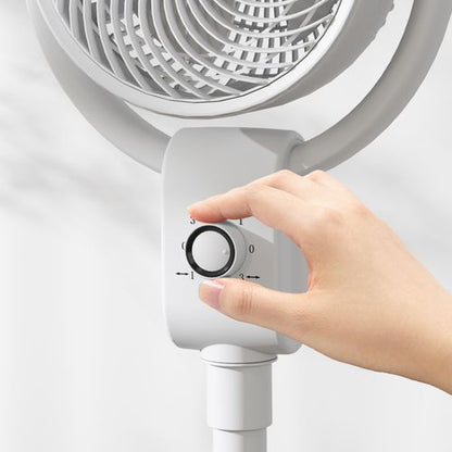 HOMCOM Pedestal Fan, Air Circulation Fan with Oscillating, Tilt, for Home